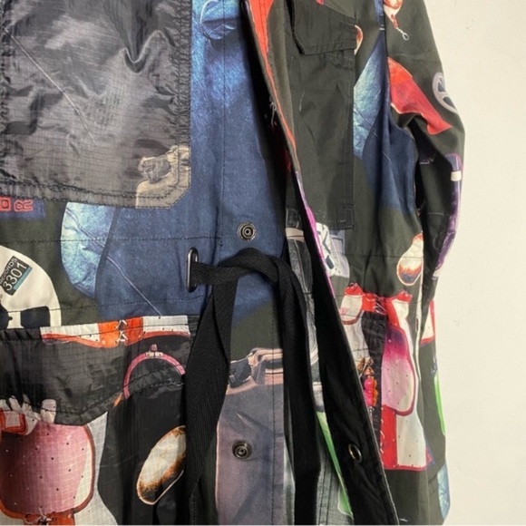 G-Star RAW Rovic Field Jacket Allover Printed Sustainability Artsy Novelty - Picture 11 of 16